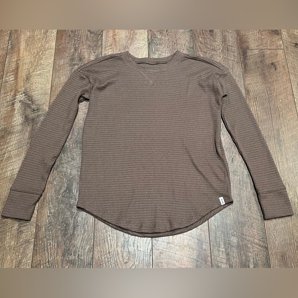Abercrombie girls waffle top